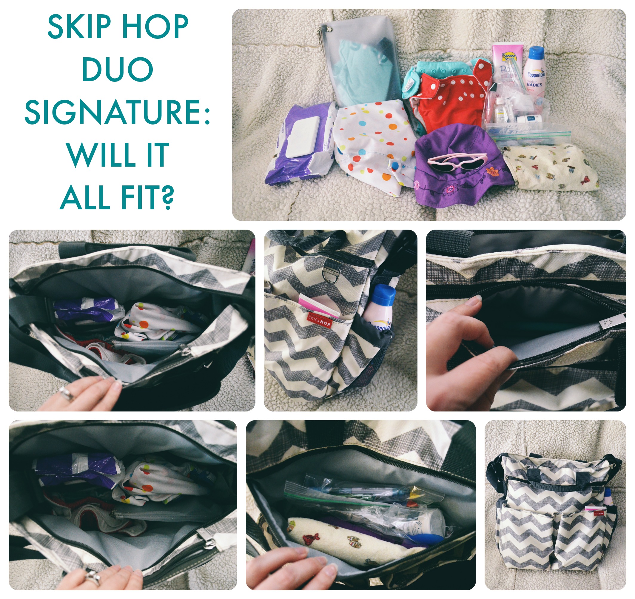 skip hop duo signature nappy bag
